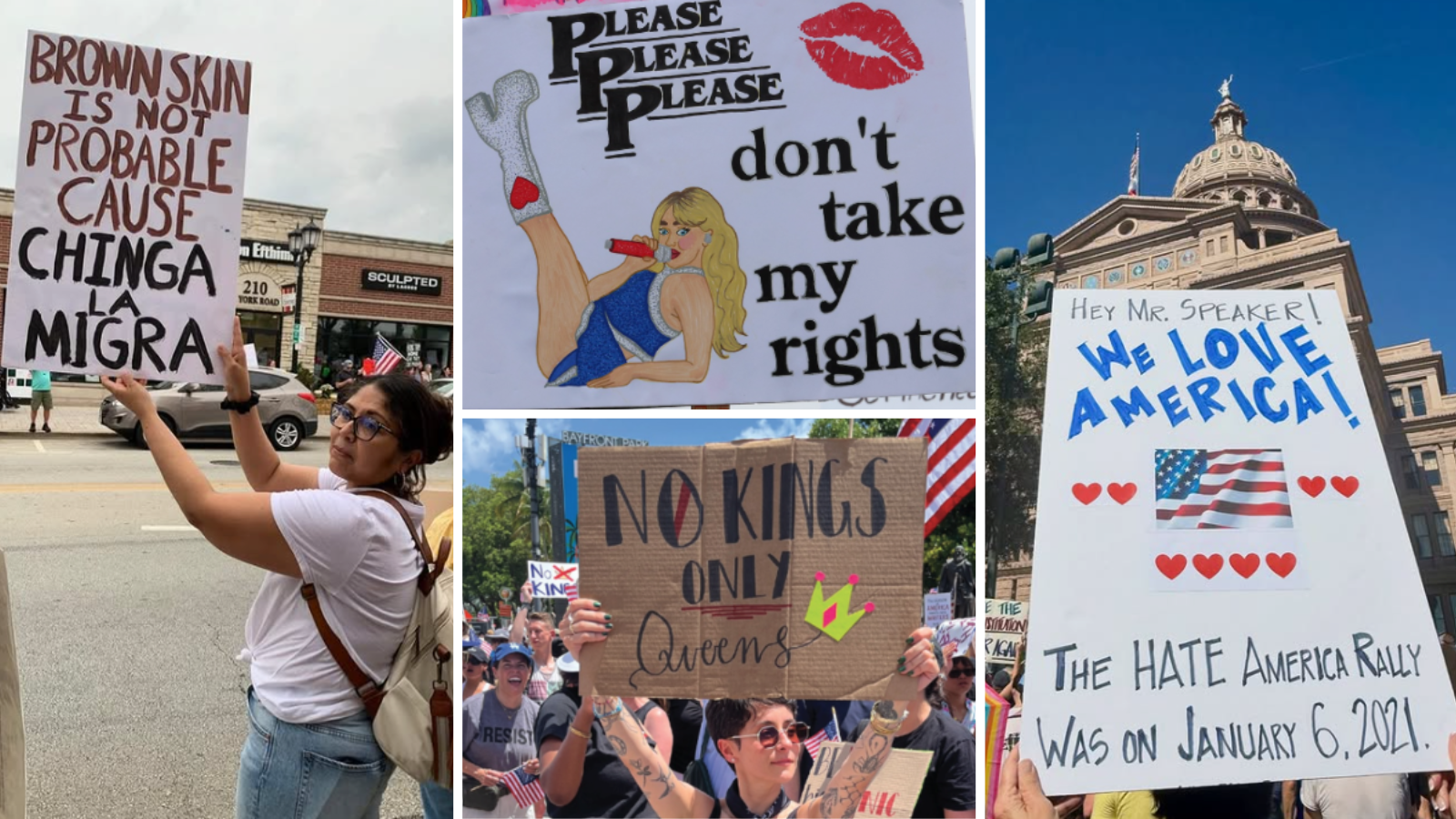 Our Favorite Protest Signs From No Kings 2.0 - Ms. Magazine