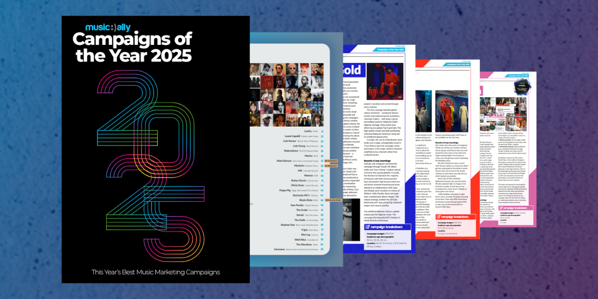 Campaigns of the Year: 2025's best music marketing campaigns - Music Ally