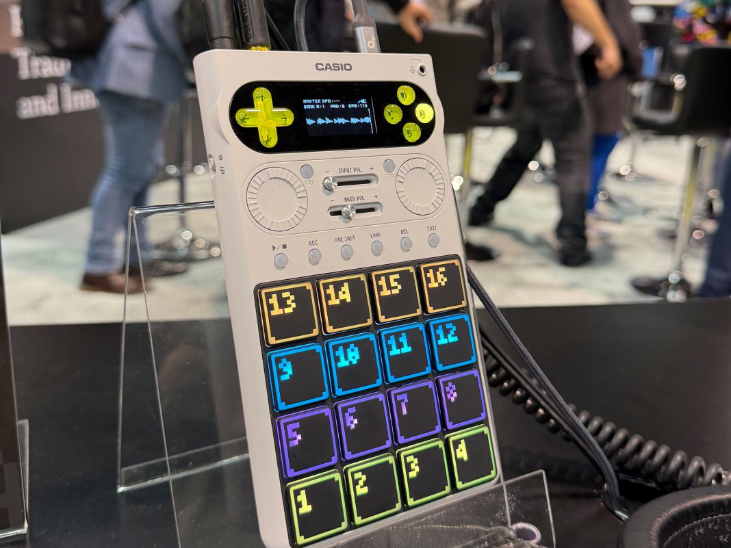 Casio's SX-C1 is a handheld sampler with a focus on fun