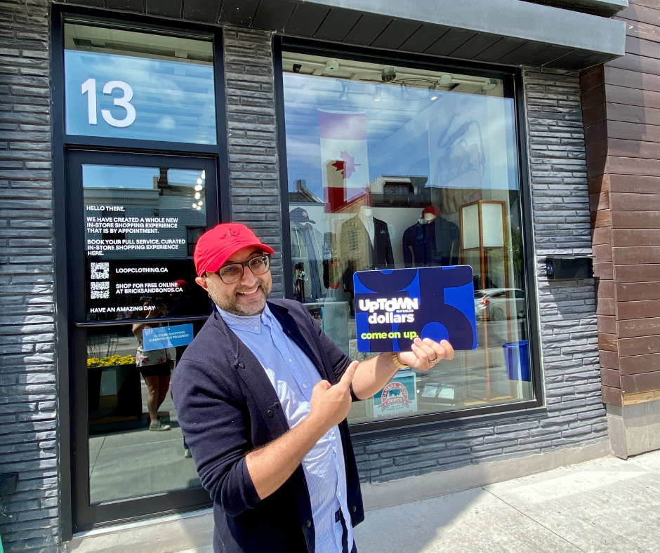 Uptown Waterloo Upgrades its Gift Card System | Downtown Gift Cards Canada