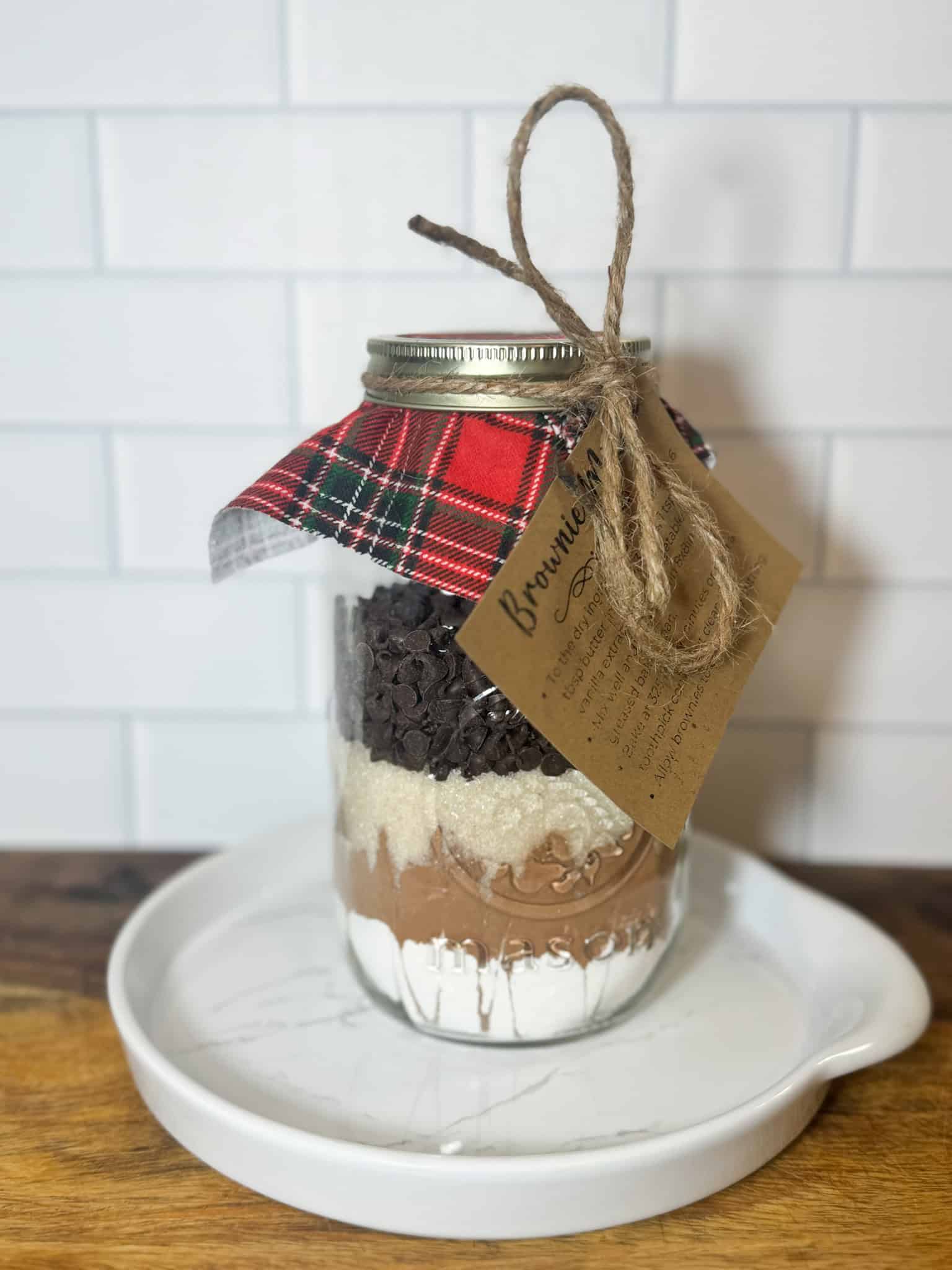 DIY Brownies in a Jar for Gifting or Baking -