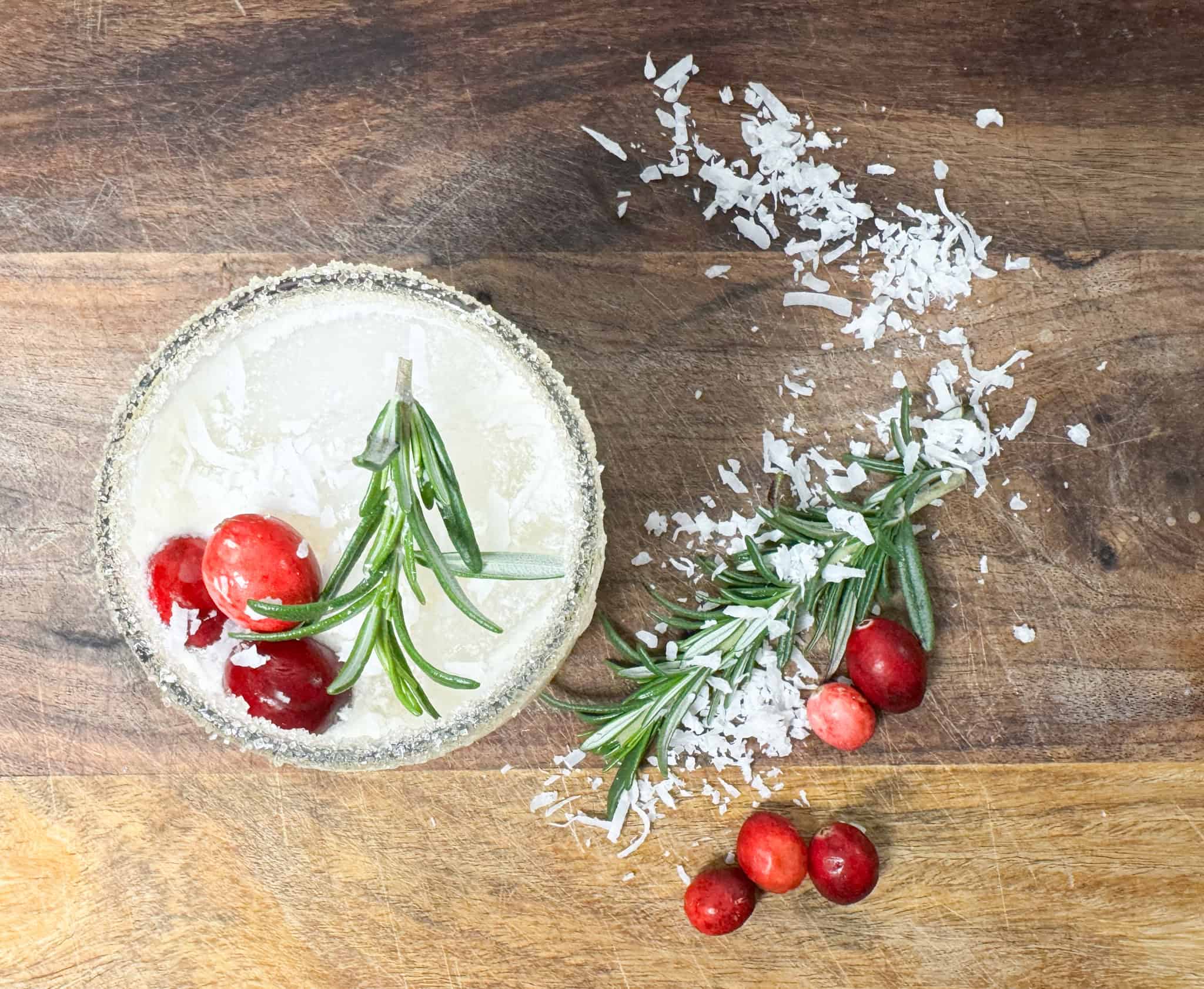 White Cranberry Holiday Punch Recipe -