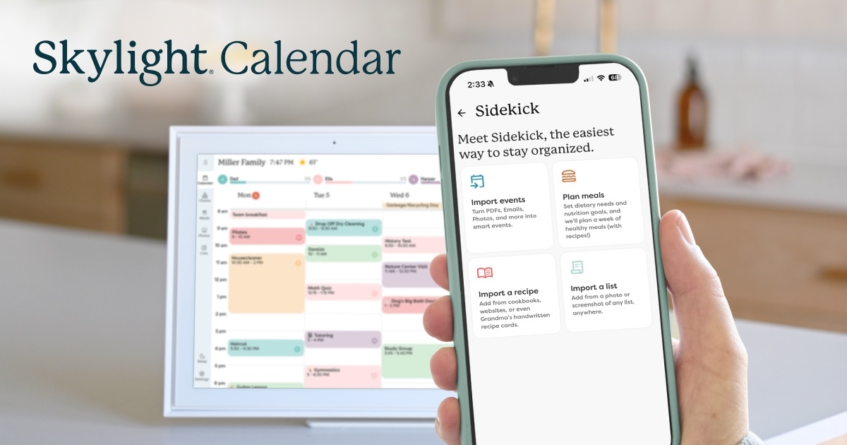 Skylight | Skylight Calendar Plus | Digital Calendar Upgraded Subscription
