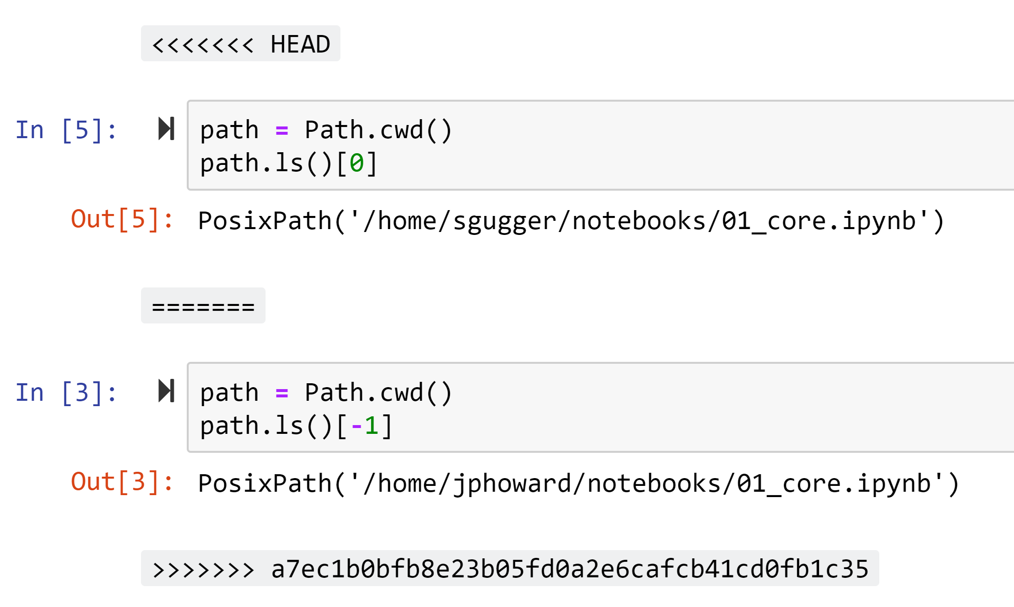 Fix merge conflicts | nbdev