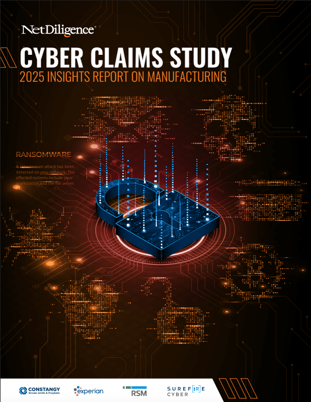 2025 Manufacturing Insights Report | NetDiligence