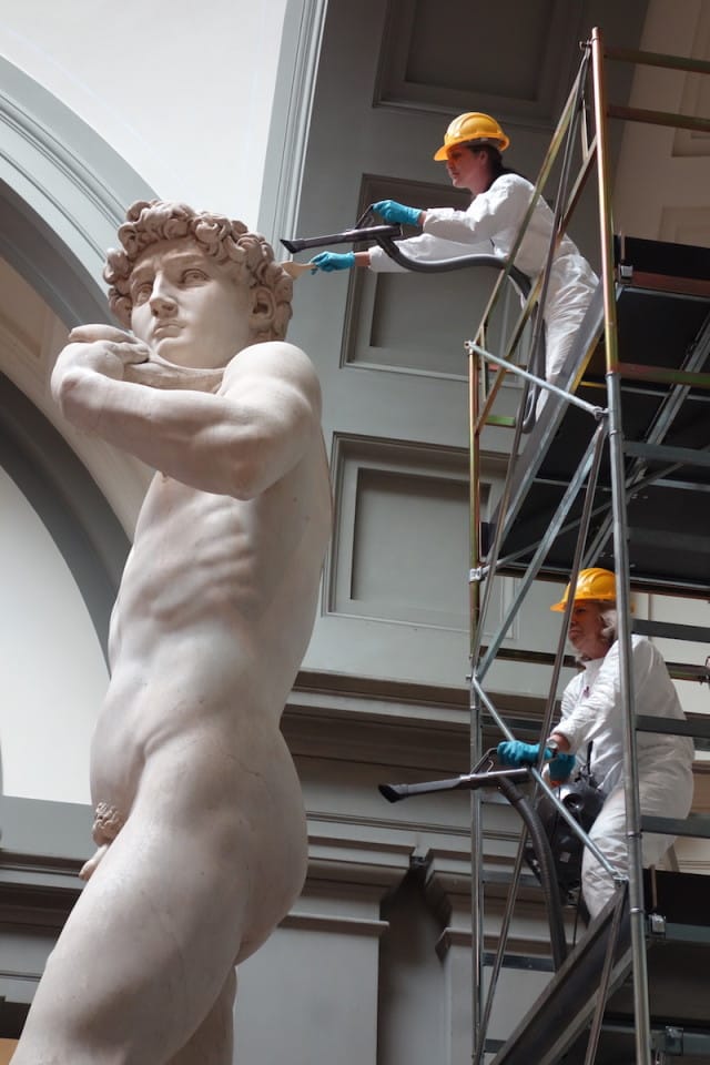 Michelangelo’s ‘David’ Gets a Dust-Off