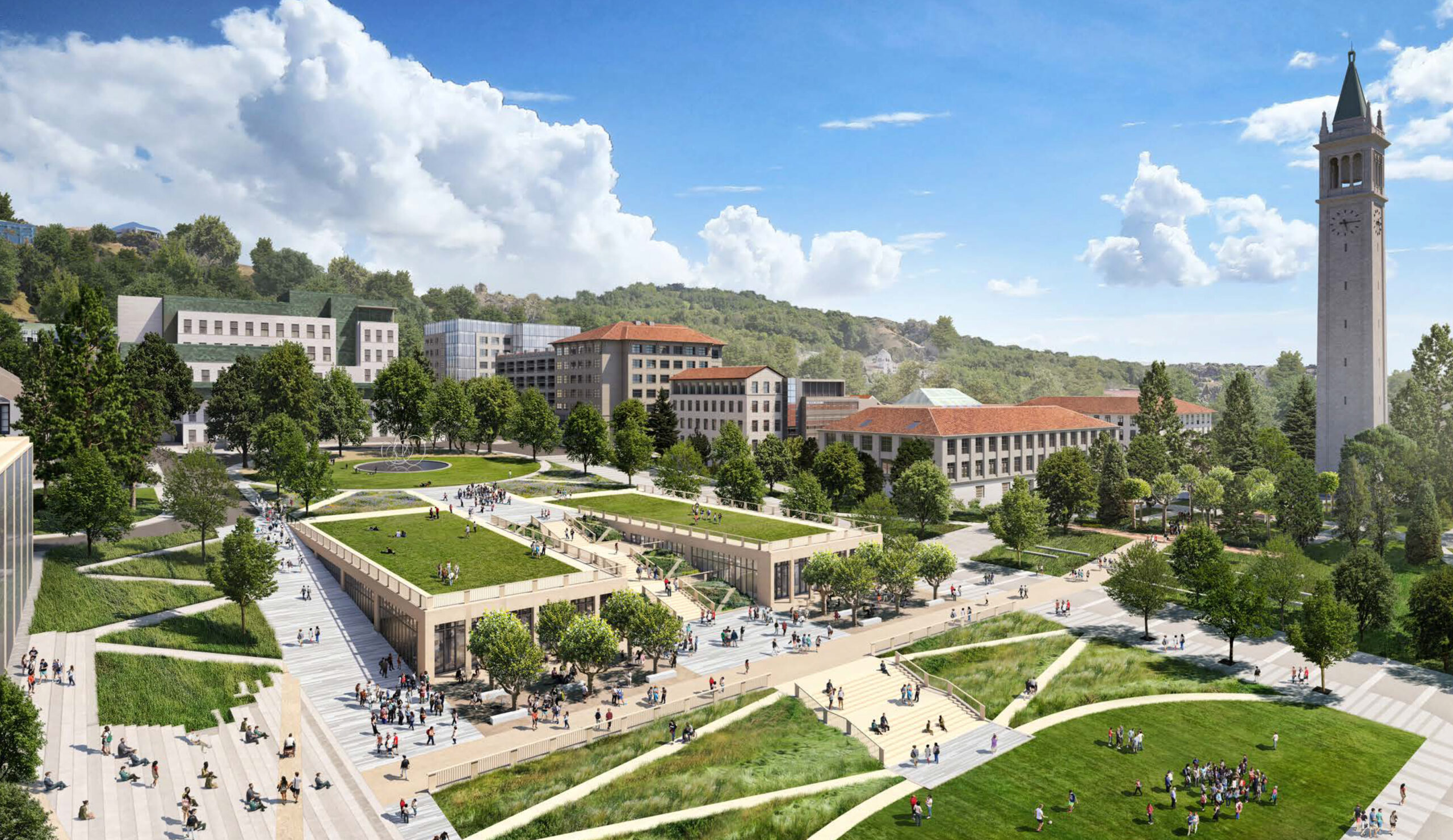 Unprecedented campus construction marked Carol Christ's chancellorship - Berkeley News