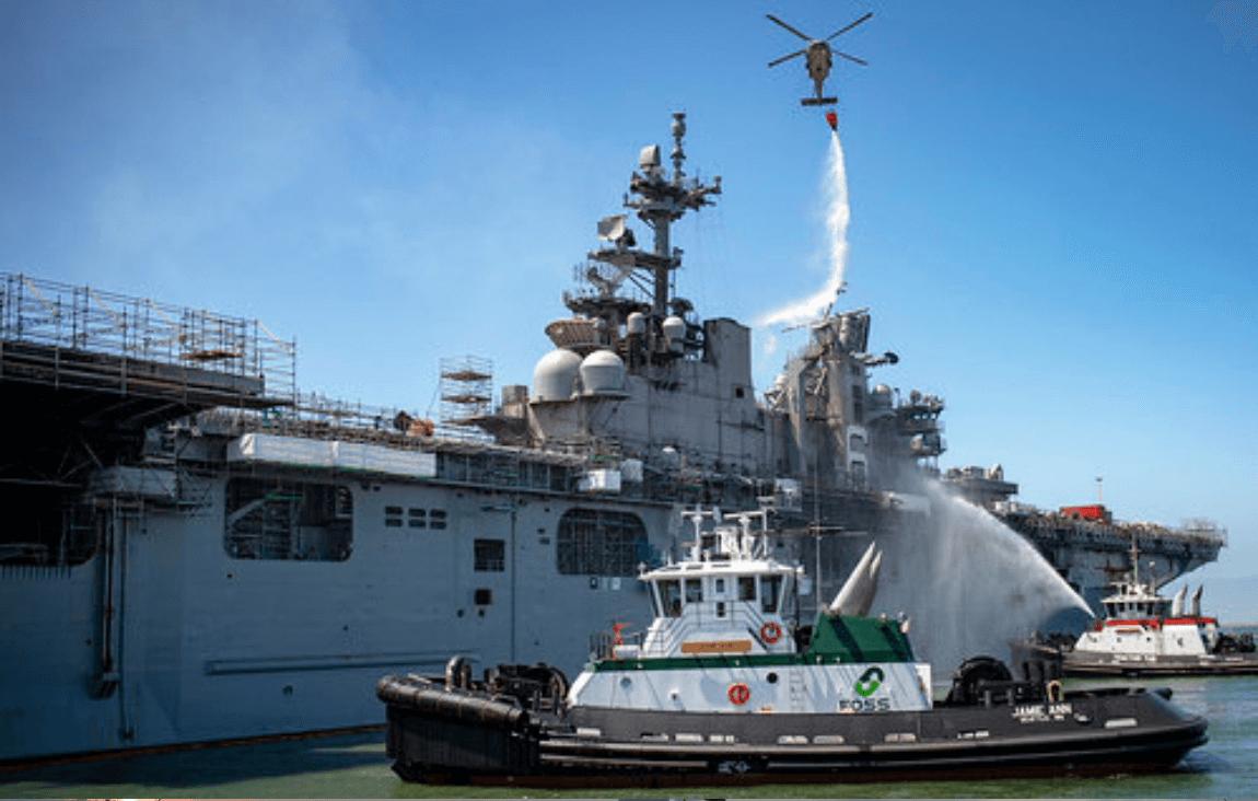USS Bonhomme Richard Considered Sunk Cost as U.S. Navy Makes Plans to Decommission the Ship - ClearanceJobs