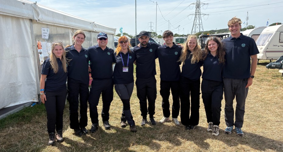 Exeter Medicine Students Provide First Aid Support at 2025 Glastonbury Festival - University of Exeter News