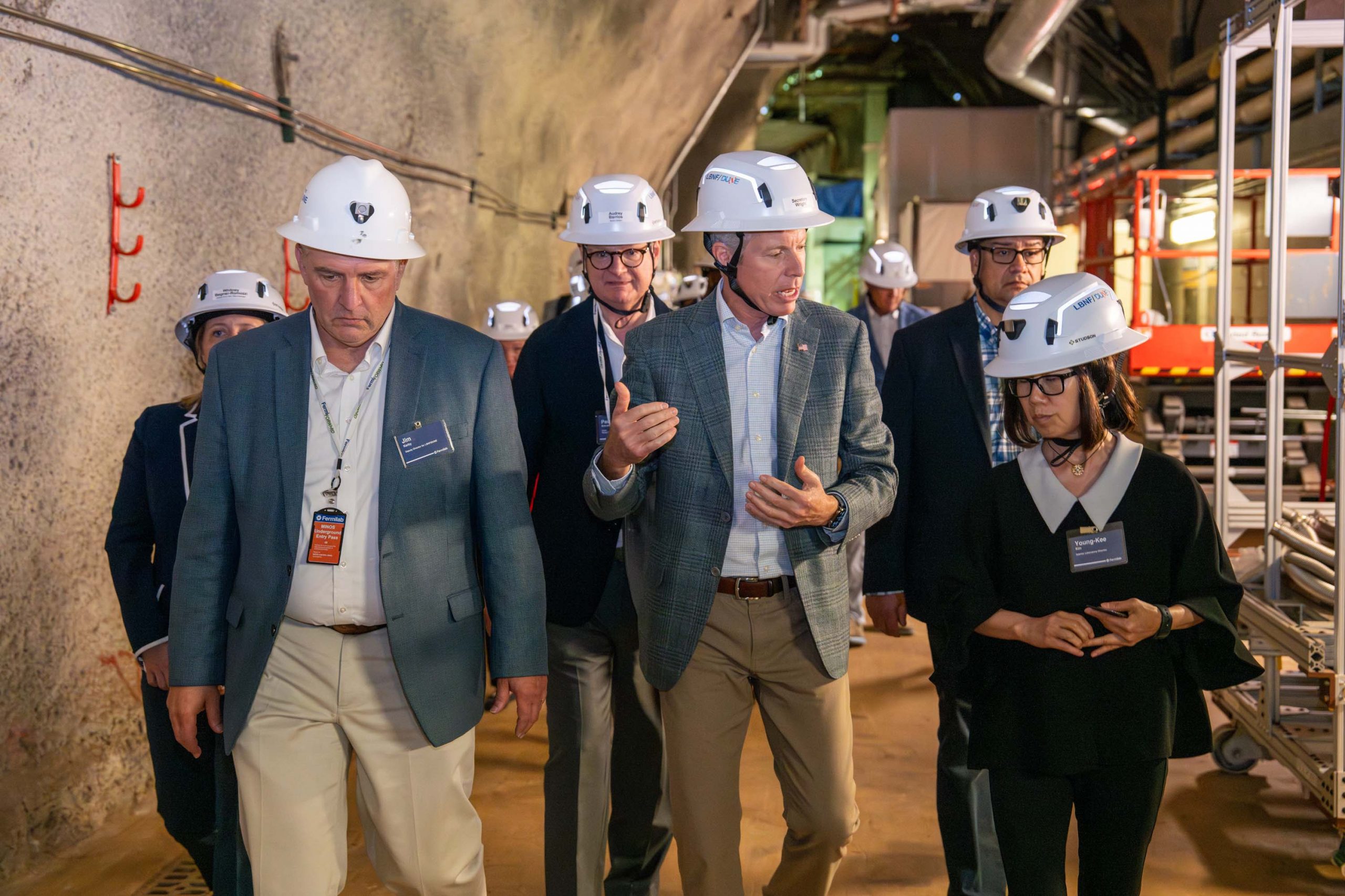 Fermilab engages in ‘noble pursuit’ of discovery, Energy Secretary says in first visit