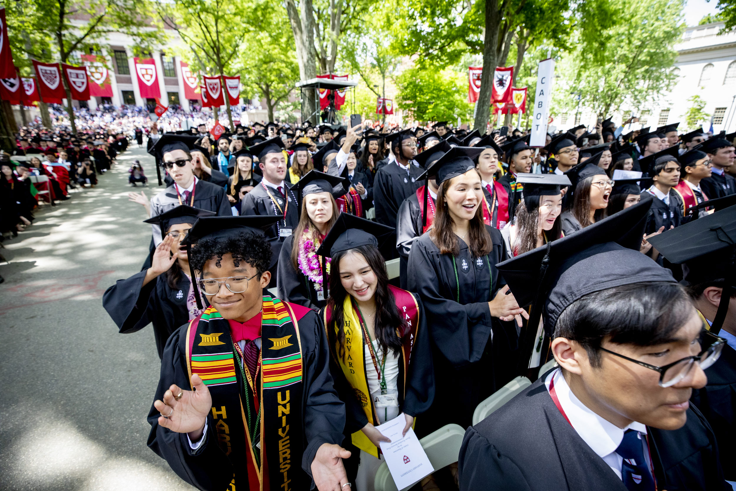 Triple the joy: Harvard Commencement photos — Harvard Gazette