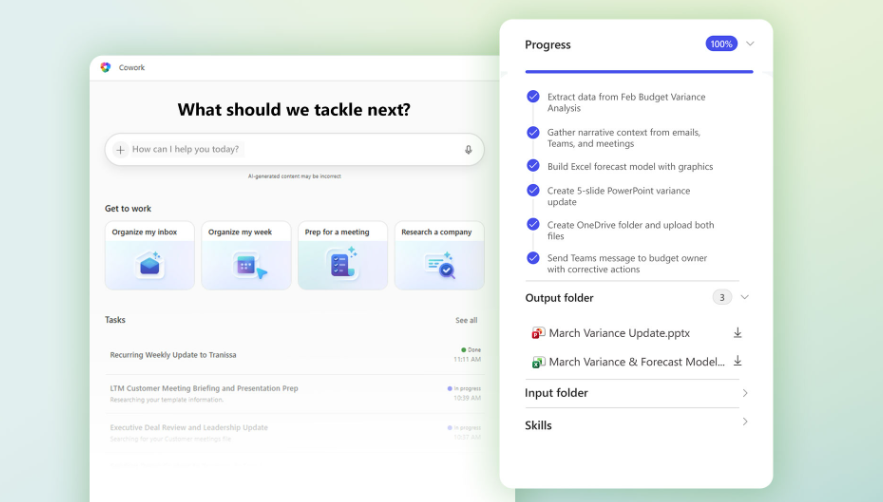 Copilot Cowork jetzt im Frontier-Programm verfügbar - Source EMEA