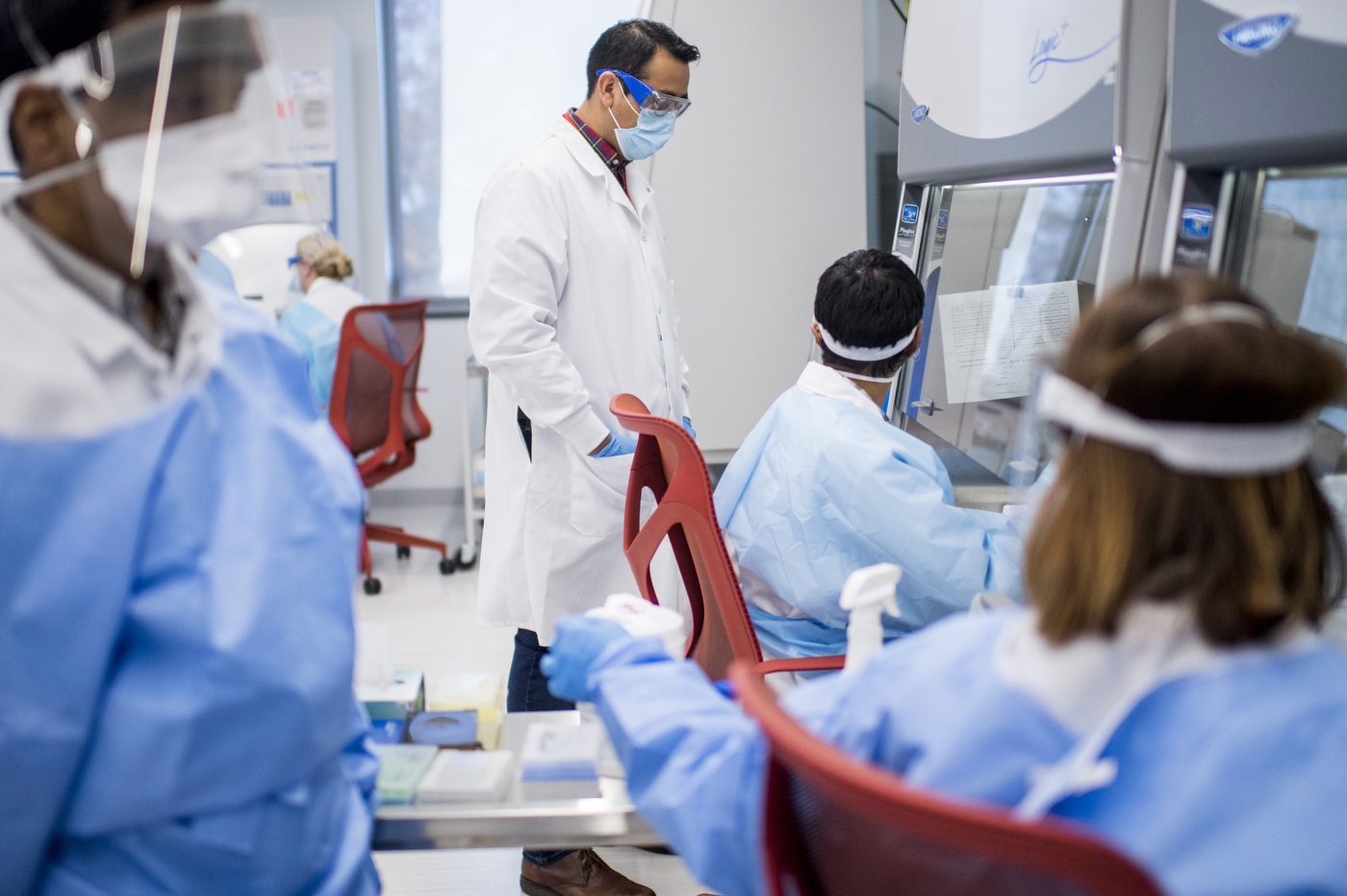 This Student Helps NU's COVID Testing Center Run Smoothly