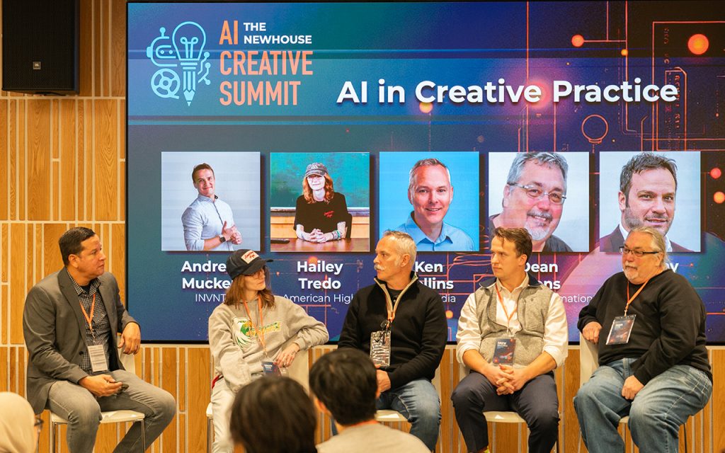 Students Learn to Use AI as 'Creative Partner' at Newhouse Summit | Syracuse University Today