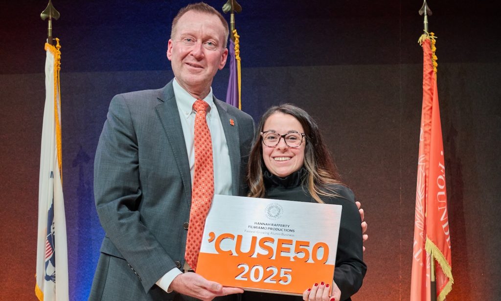 How a ’CUSE50 Honoree Gives Back to Falk College Students | Syracuse University Today