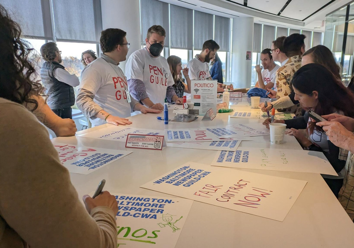 POLITICO and E&E News staffers ink first contract | The NewsGuild - TNG-CWA