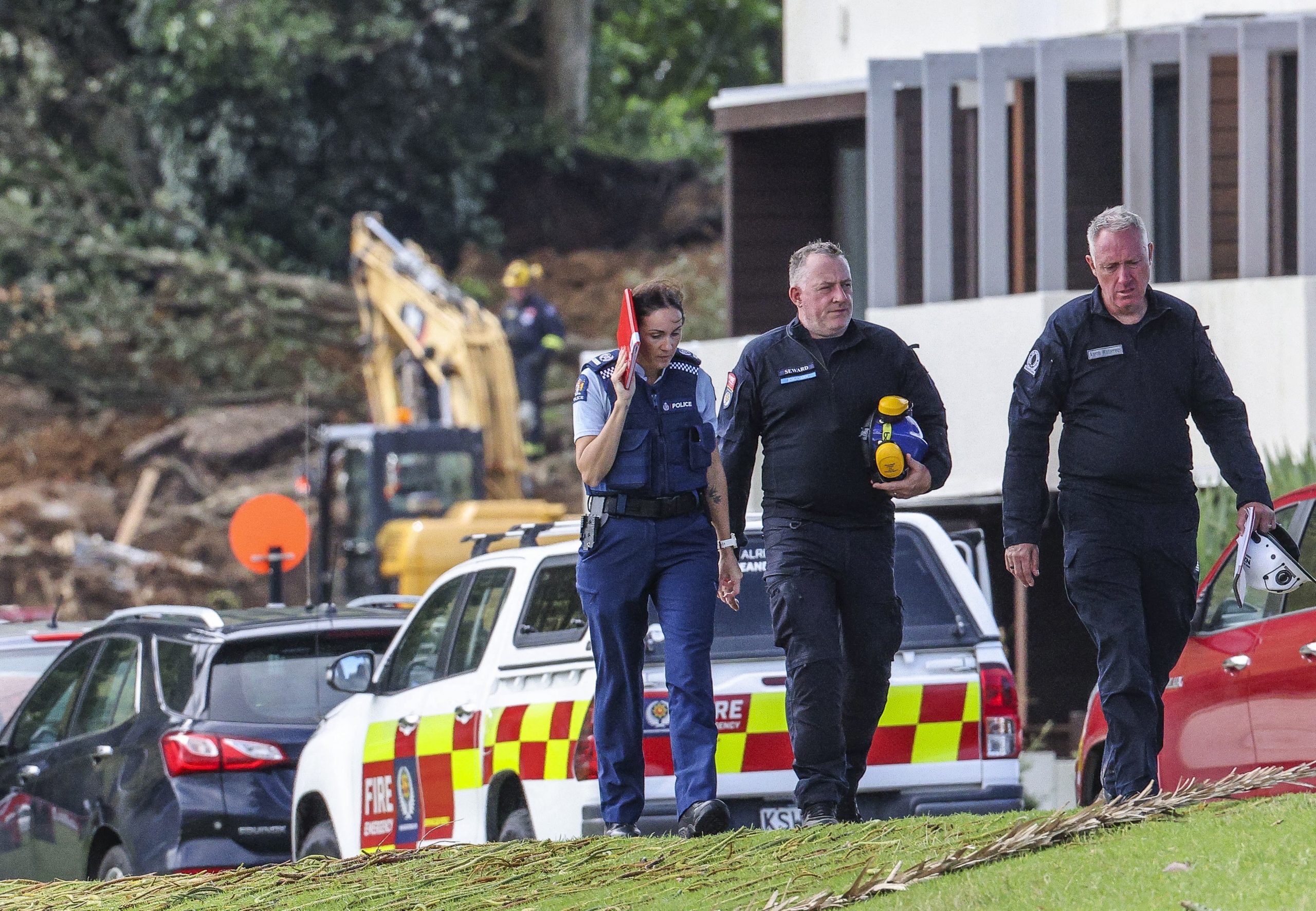 'We saw the trees moving down the hill' - Newsroom