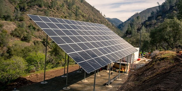 Remote Grid System - Briceburg, California - New Sun Road