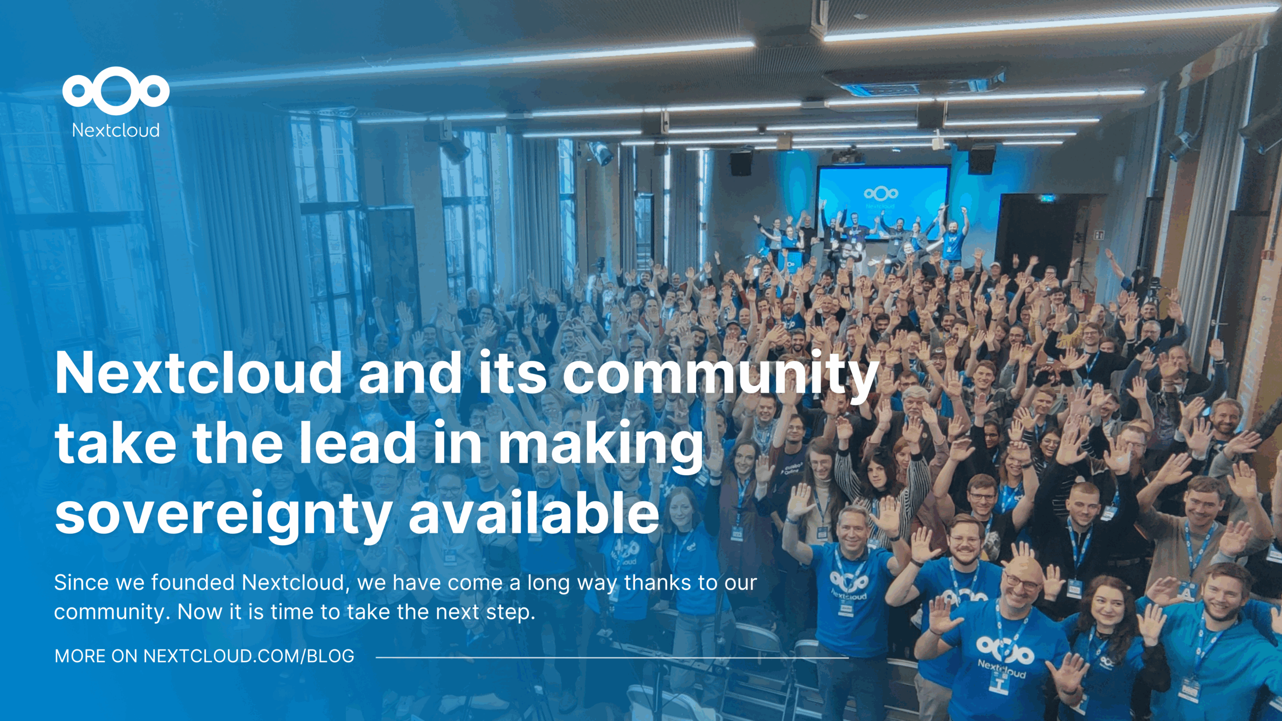 Nextcloud and its community take the lead in making sovereignty available for everyone - Nextcloud