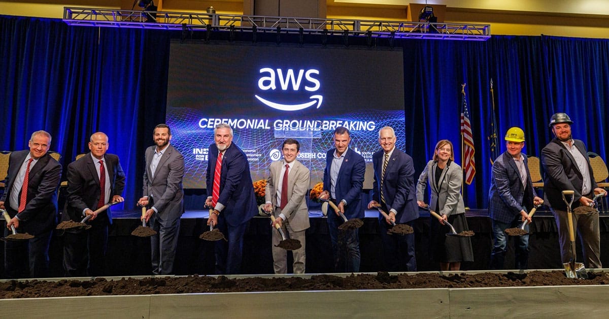 Amazon breaks ground on $11B data center campus • Northwest Indiana Business Magazine
