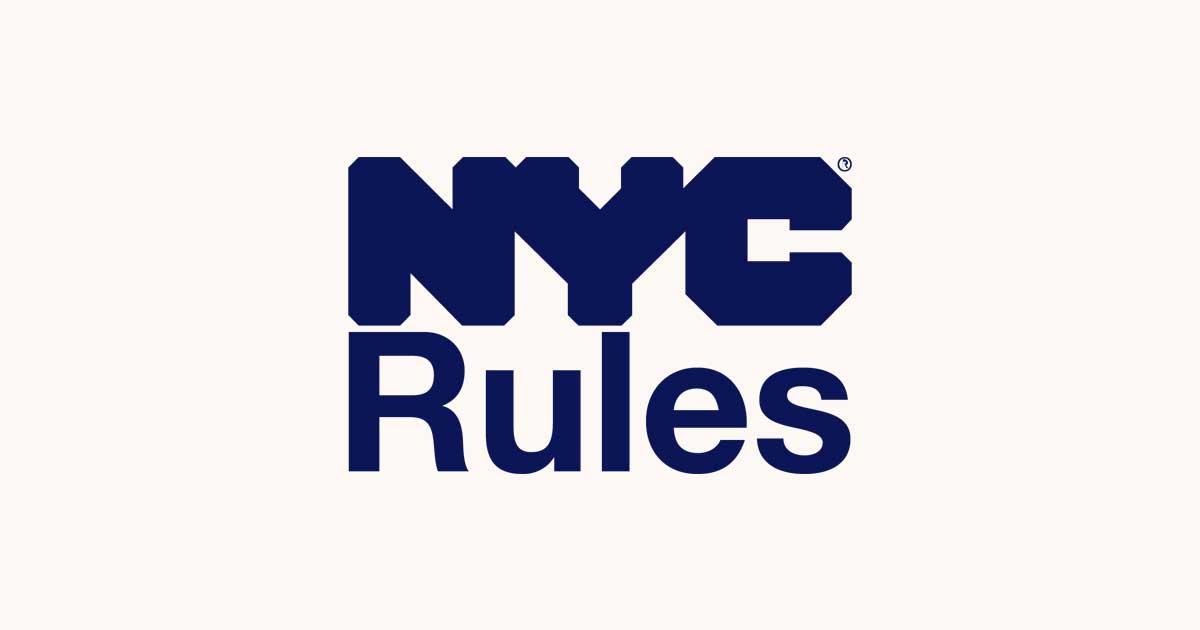 Miscellaneous Rule Amendments, Including Sexual Harrassment – NYC Rules