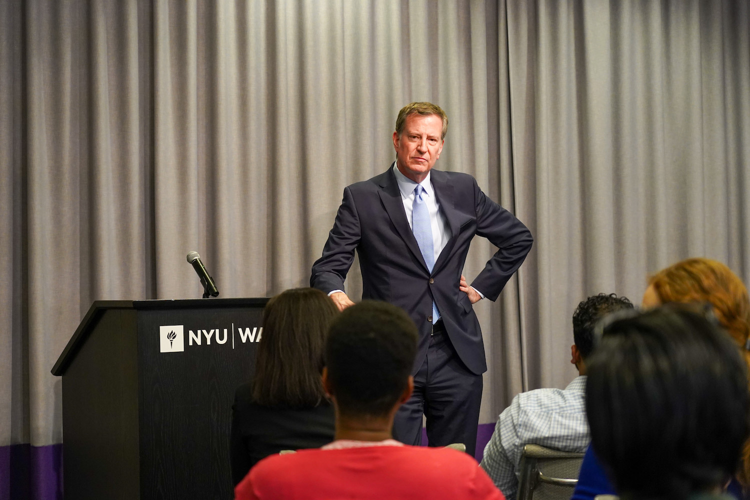 Bill de Blasio on his political career, Andrew Cuomo and Amazon