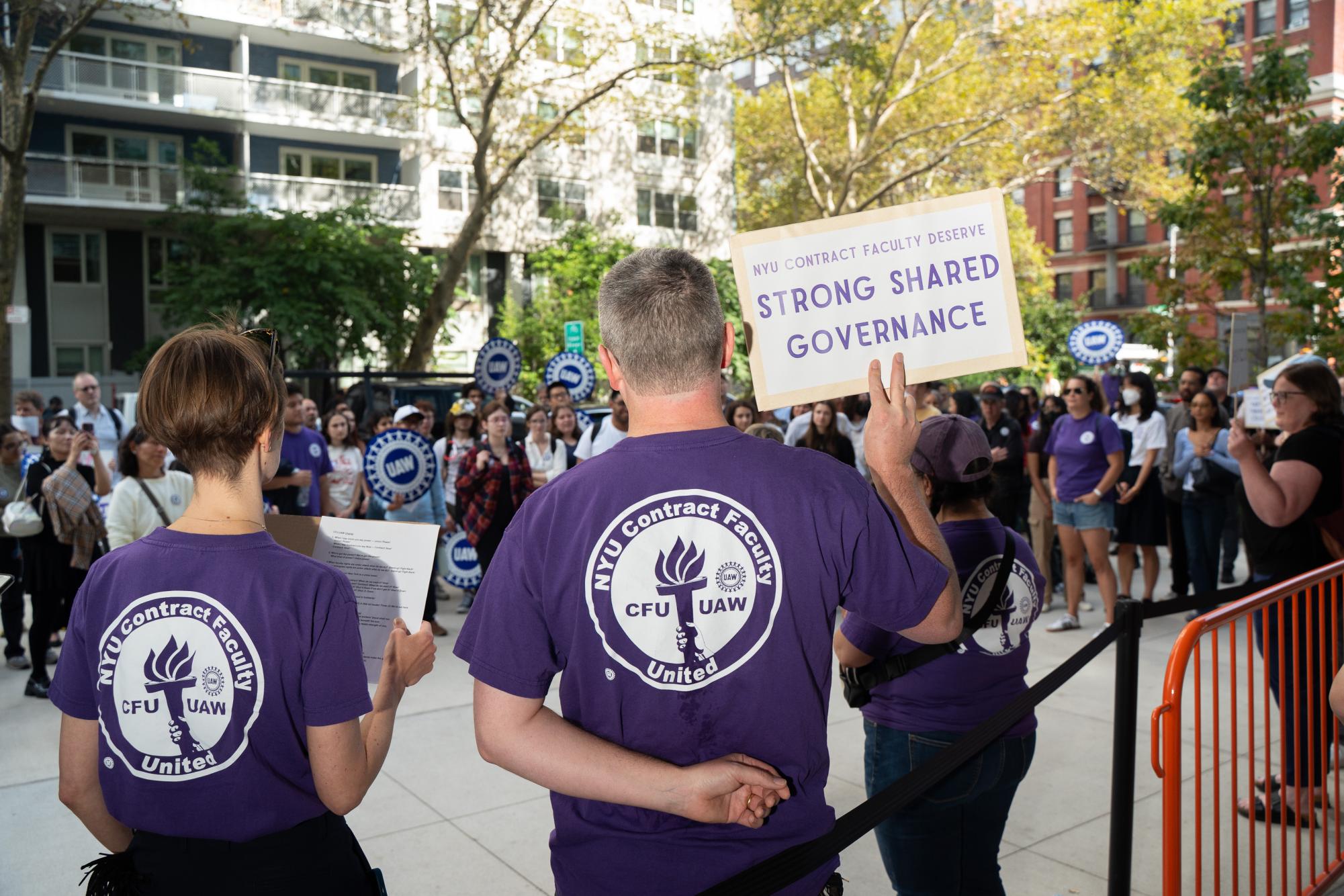 Contract faculty union to vote on strike - Washington Square News