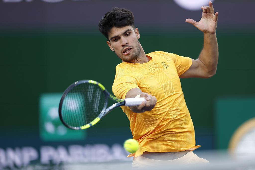 Alcaraz - Ruud | Resumen, resultado y estadísticas de los octavos de final de Indian Wells