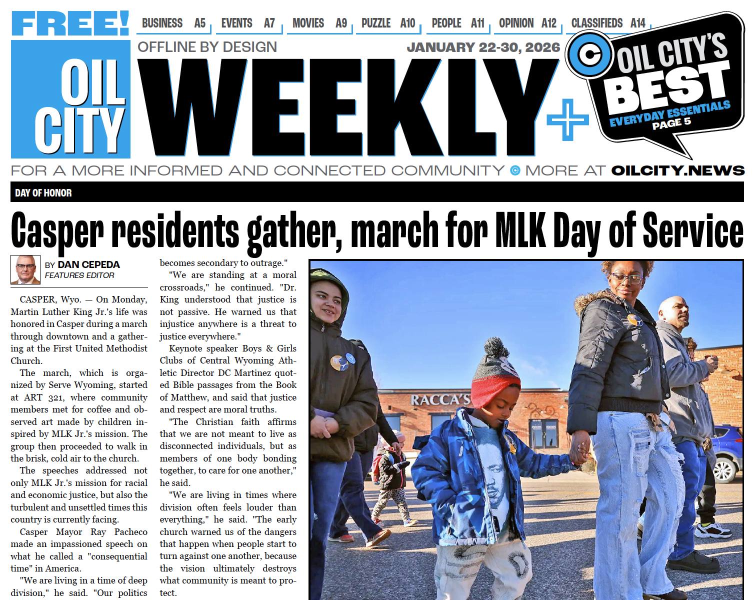 Oil City Weekly: E-edition for Jan. 22–30, 2026 - Casper, WY Oil City News