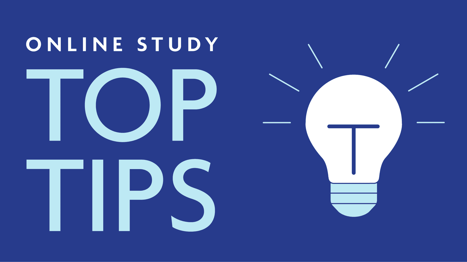 Online Learning Study Tips | University of Aberdeen