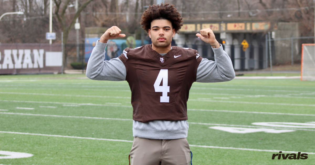 Prized WR Quentin Burrell on Michigan spring game visit: 'Coaches are really close like a family' - On3