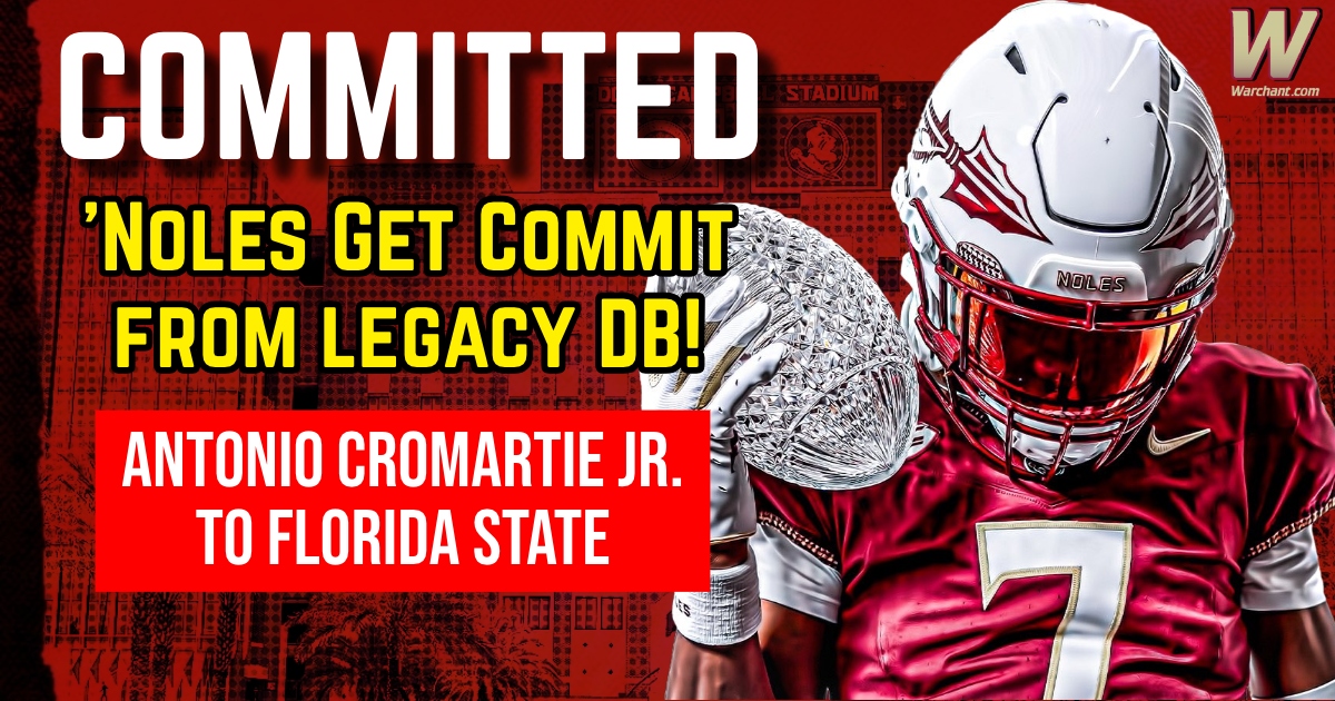 Florida State legacy Antonio Cromartie Jr. commits to Seminoles
