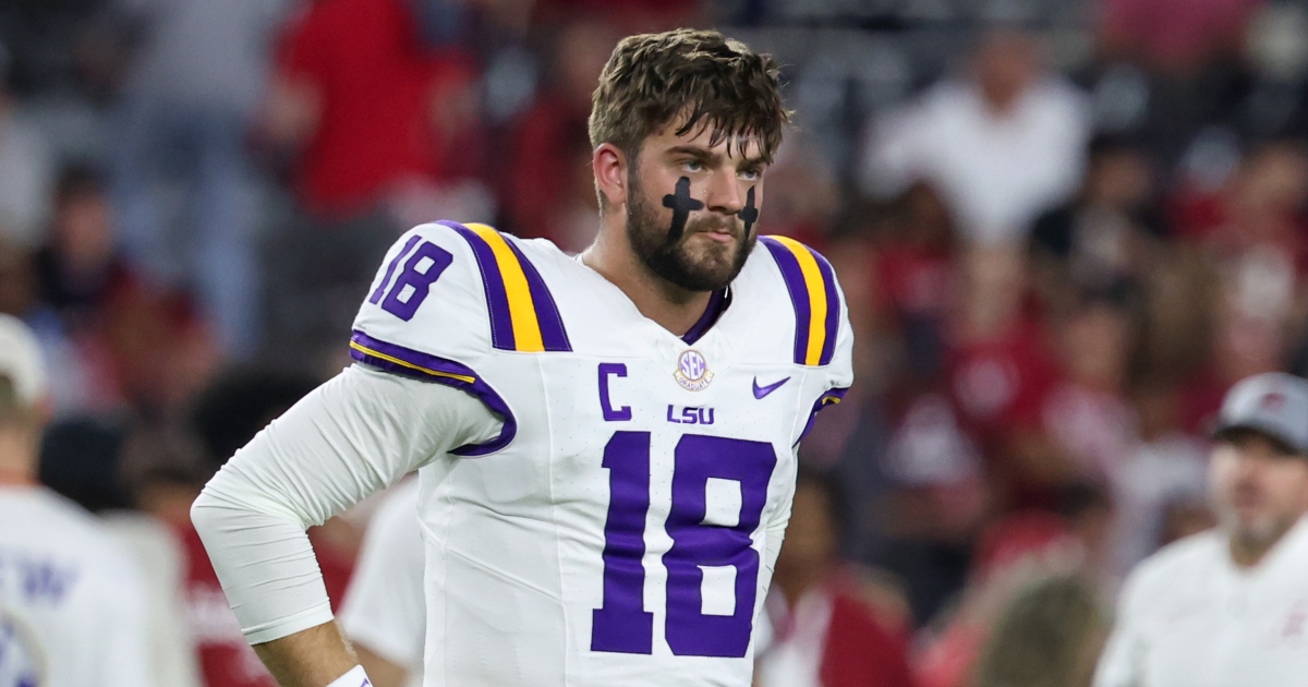 Garrett Nussmeier injury update: Tests reveal origin of QB's oblique pain before NFL Draft - On3