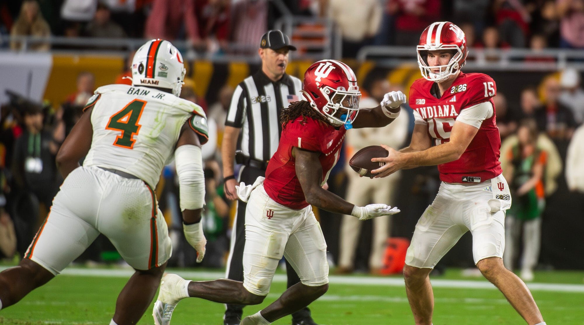 A game of adjustments -- Mike Shanahan details approach to Indiana's RPO plan when attacking Miami's defense