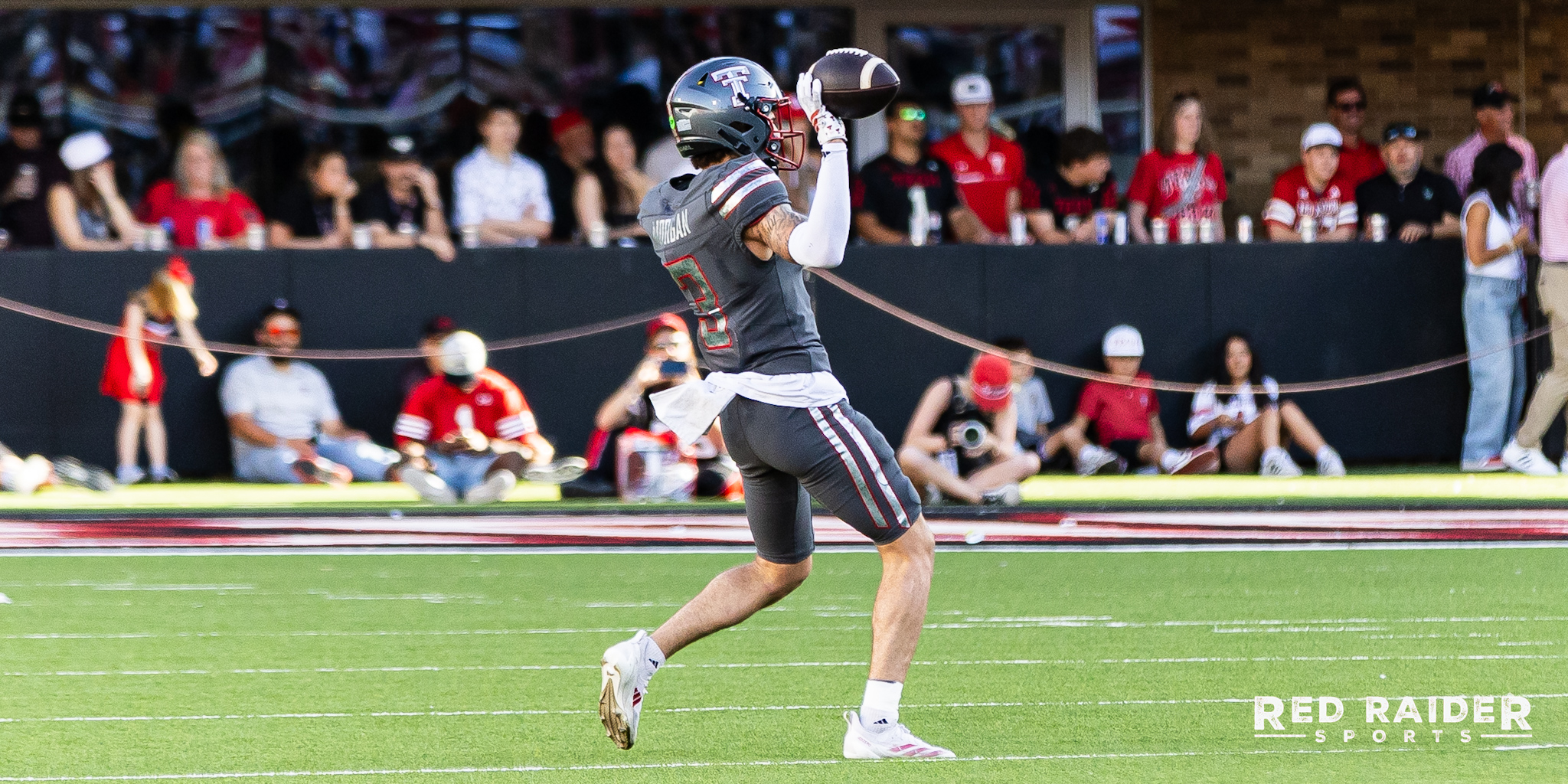 Ball hawk Peyton Morgan makes statement in Texas Tech spring game - On3