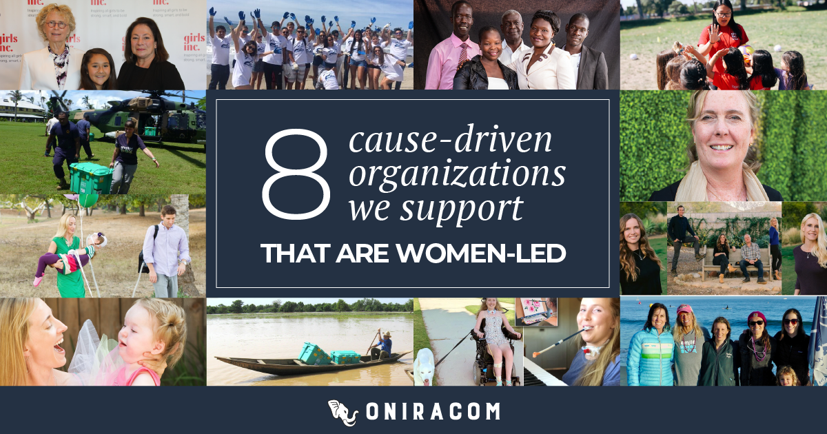8 Cause-Driven Organizations We Support That Are Women-Led - Oniracom