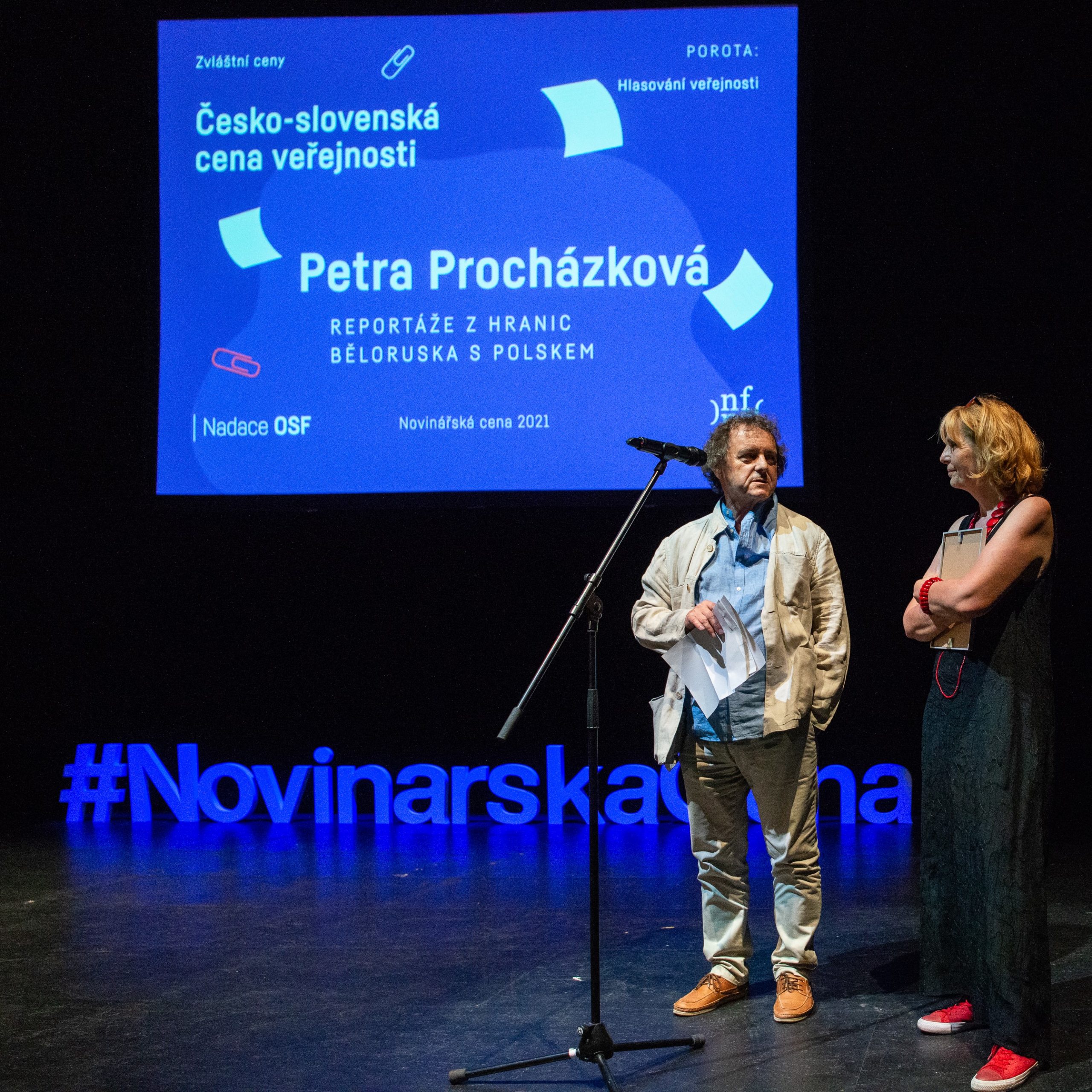Rozhodněte o vítězi Česko-slovenské ceny veřejnosti 2022 - Nadace OSF