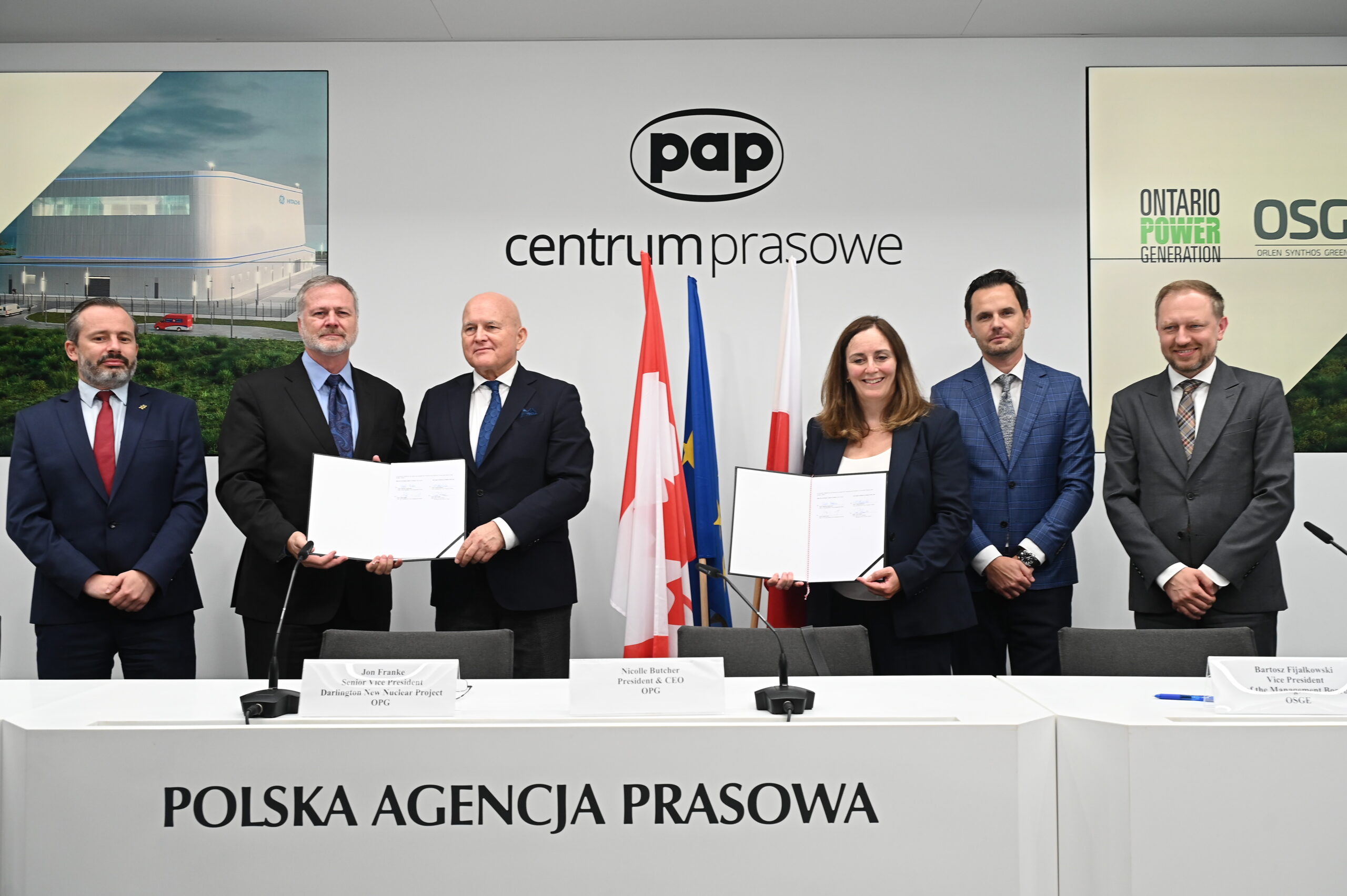 OPG i OSGE zacieśniają współpracę przy budowie w Polsce małych reaktorów jądrowych - OSGE :OSGE