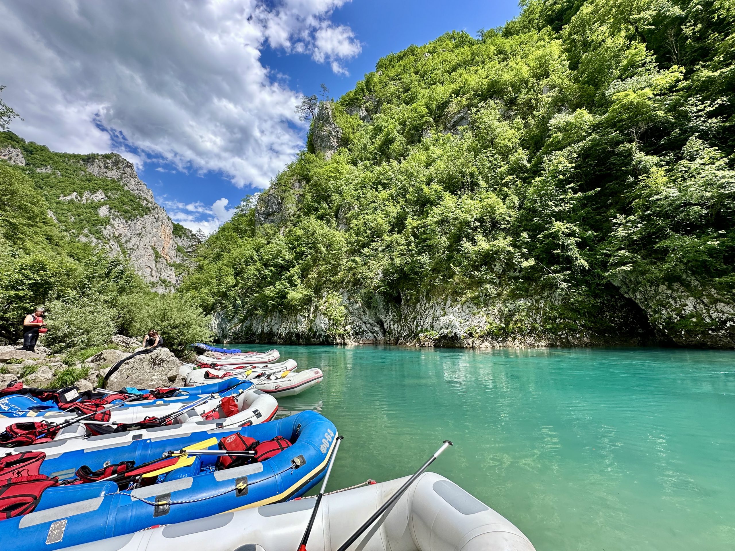 Rafting in the Tara River Canyon in Bosnia and Herzegovina