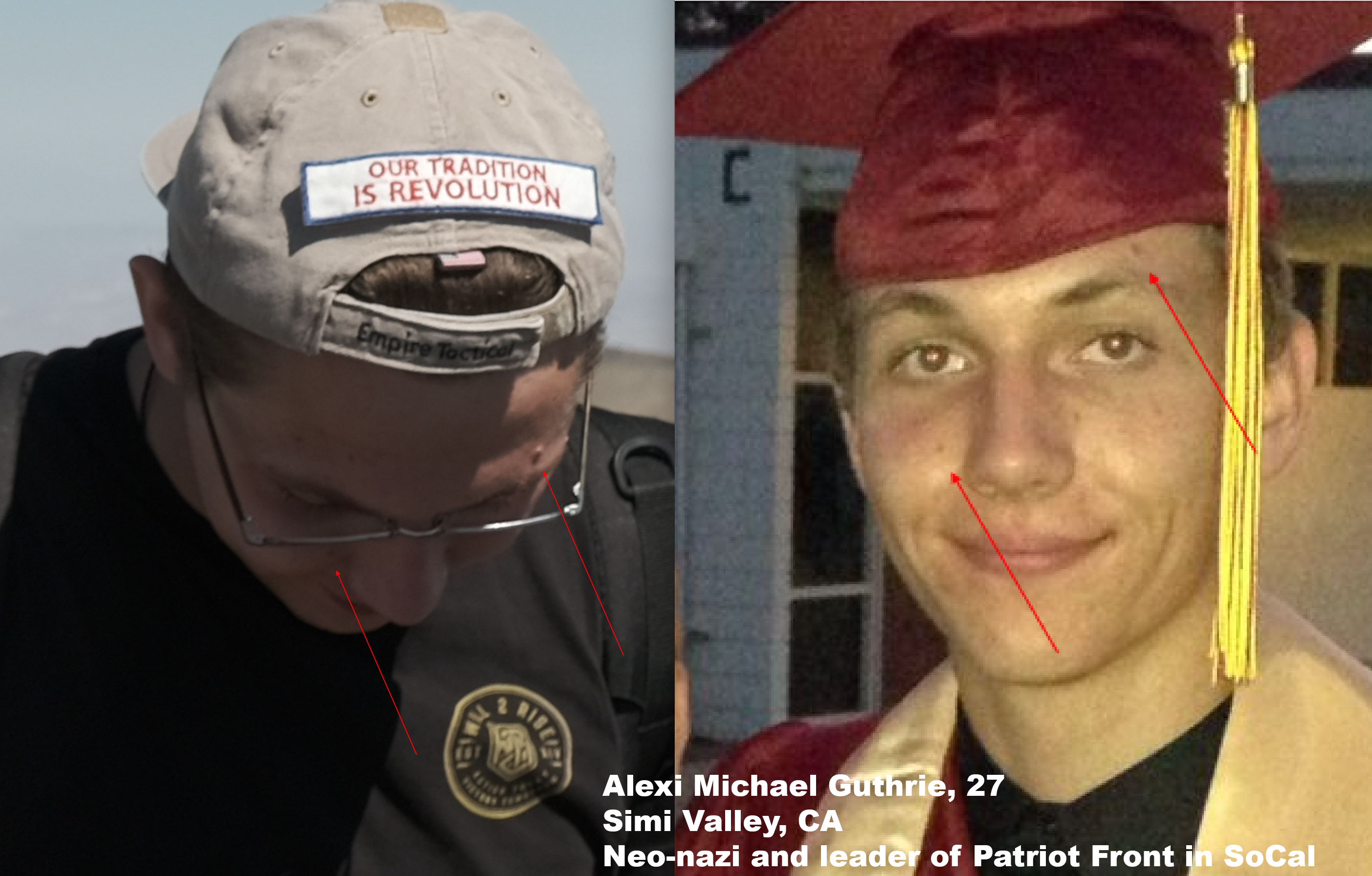 Alexi Guthrie, 27, of Simi Valley: neo-nazi and Patriot Front director - PacAntifa