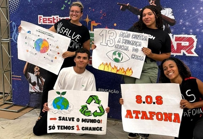 Vídeo - SOS Atafona - Alunos do Newton Alves conquistam terceira colocação no Festival Transformar no RJ - Parahybano