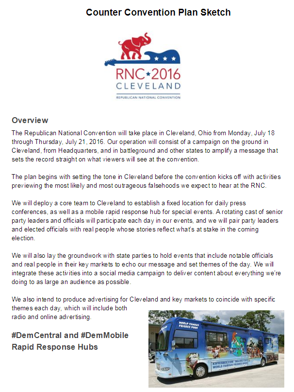 Trumpocalypse and other DNC plans for July |