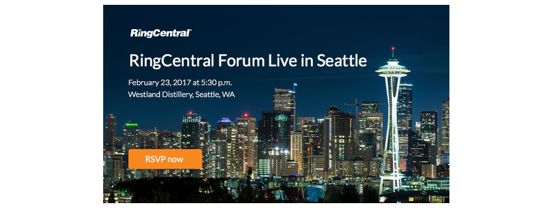 RingCentral Event: RingCentral Forum in Seattle