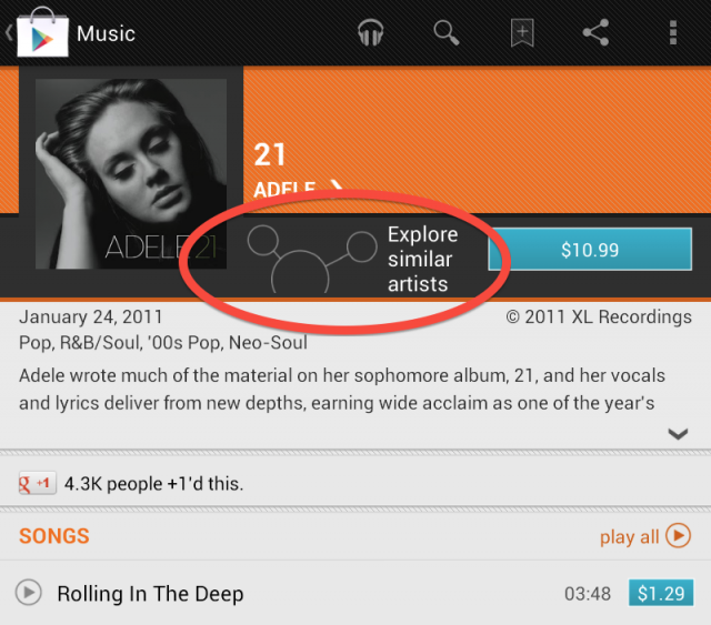 Google's Music Explorer now live in the Play Store for some users - Phandroid