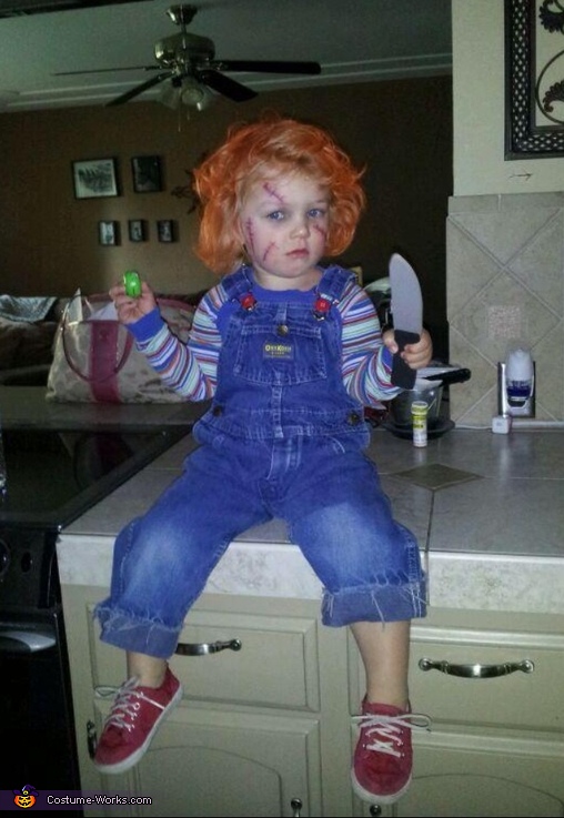Homemade Chucky Baby Costume | Original DIY Costumes