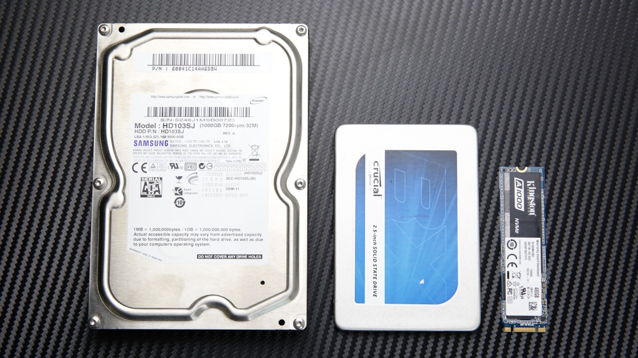 HDDs und SSDs: Wie viel Speicherplatz welcher Art habt ihr im PC verbaut? - ComputerBase