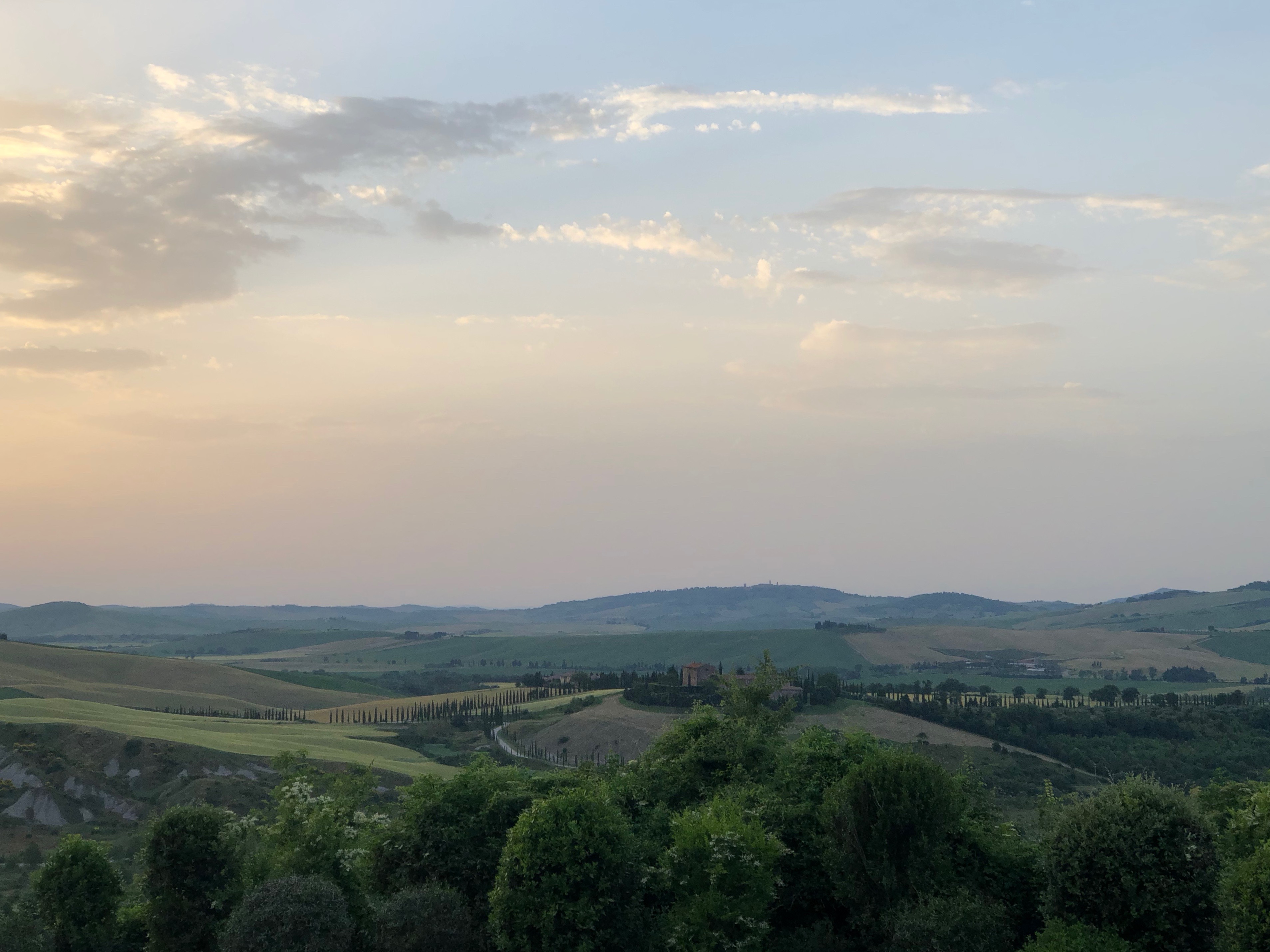 Val d’Orcia landscape — Piper Haywood