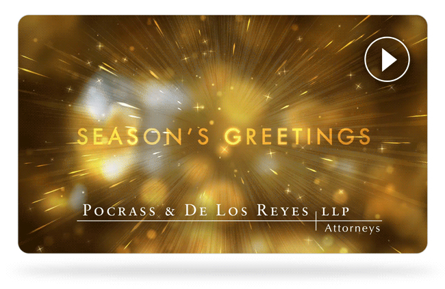 Season's Greetings - Pocrass & De Los Reyes LLP