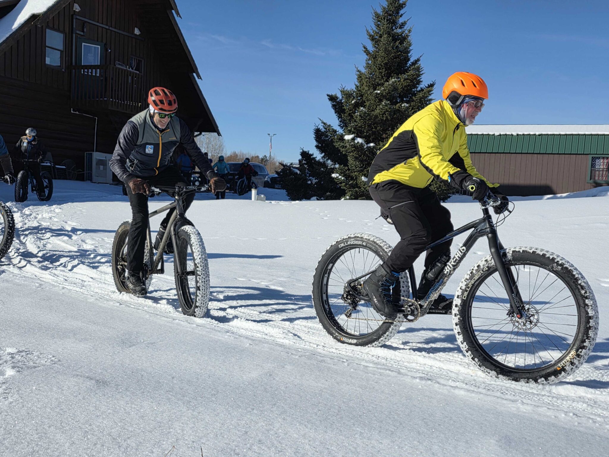 Wisconsin fat bike riders take to the snow in solidarity, remembrance of Alex Pretti - Postindustrial