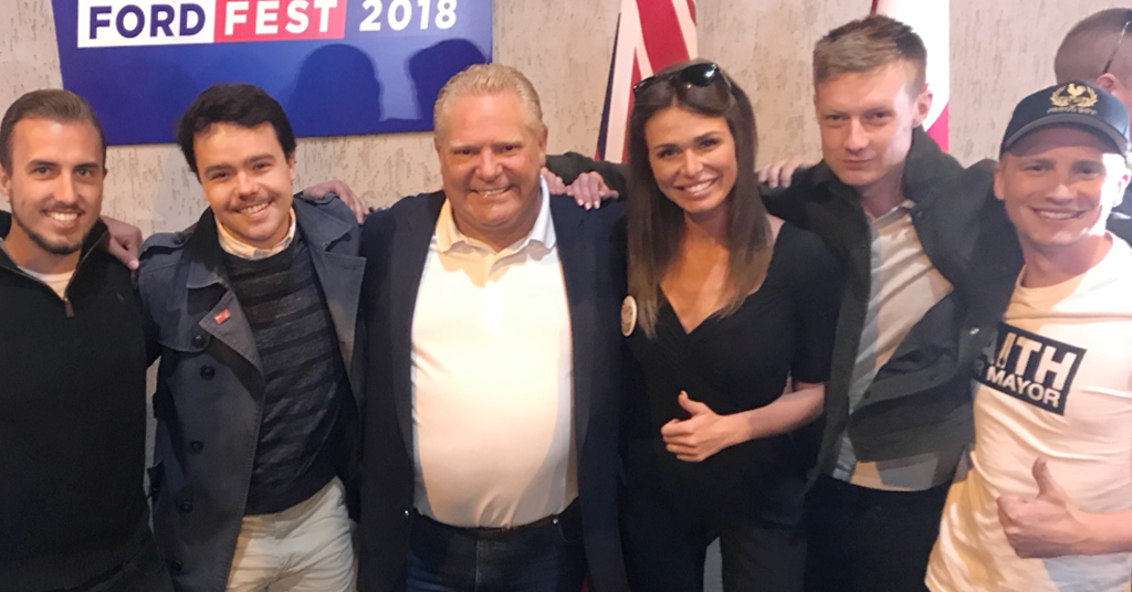 Doug Ford Stands Behind This Photo He Took With a Group of Extremely Racist White Nationalists